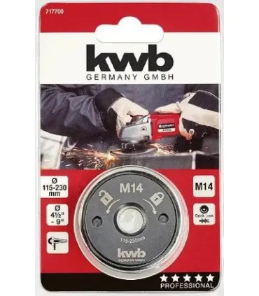 KWB Acc. Tuerca rápida M14 -115/230mm